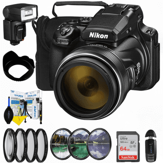 Nikon COOLPIX P1000 Digital Camera, 125X Optical Zoom, WIFI, Shoot