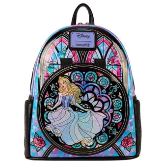 Loungefly Disney Ultimate Princess Sequin Mini Backpack Bag  display picture 3