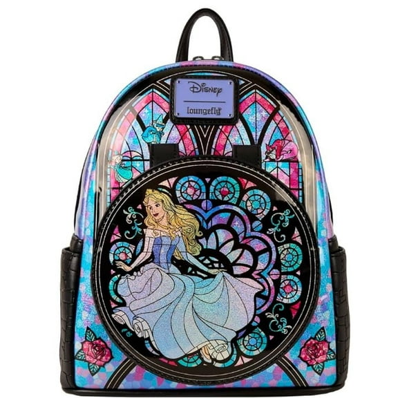 Loungefly Disney Princess Stained Glass Sleeping Beauty Mini Backpack