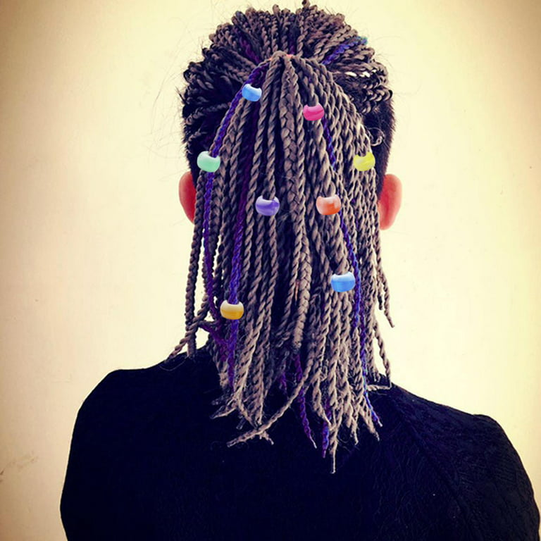 Children Kids Hair Multicolour Beads for Plaits Braids Dreadlocks (Diff  Designs)