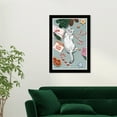 thumbnail image 2 of Wynwood Studio Holiday Wishes Kitty Holiday and Seasonal Wall Art Canvas Print Green 13x19, 2 of 5