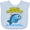 Blue, variant on Inktastic Daddy's Fishing Buddy (blue) Boys or Girls Baby Bib