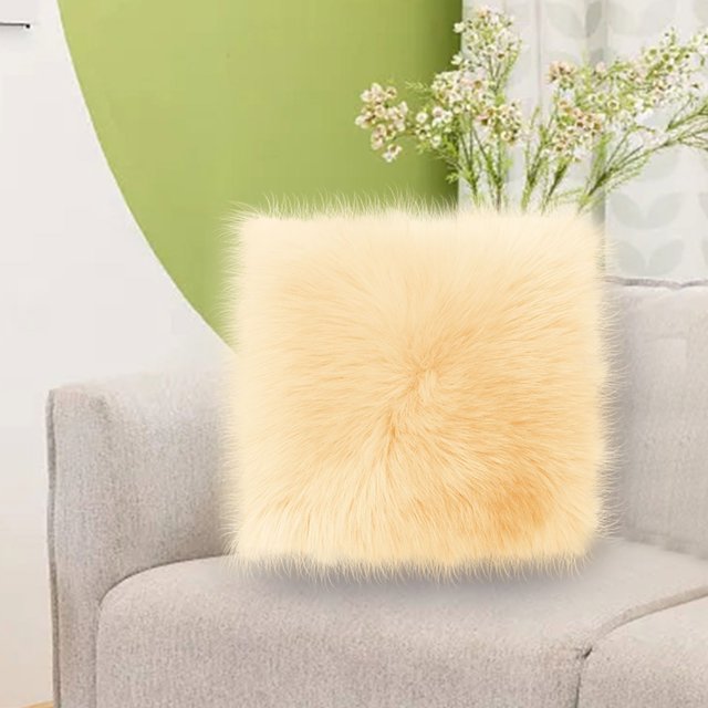 Modern Decorative Square Pillow for Chair and Sofa Backrest Support Comfortable Home Seating Cushion