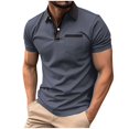 thumbnail image 2 of Short Sleeve Shirt Men Mens Cotton Shirts Short Sleeve Summer Button Up Shirts for Men Men White Button Down Shirt Short Sleeve of The Day, 2 of 9