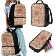 thumbnail image 4 of Yuyamidu Cute Capybara Kids Backpack Set 3Pcs with Lunch Bag Pen Bag Set Portable Lunch Bag Multifunctional Pencil Case Lightweight Casual Daypacks for Elementary School Students, 4 of 7