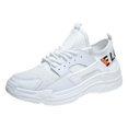thumbnail image 3 of Zapatillas deportivas Zulema Malla transpirable blancas para hombre EUR 43 US 9.5, 3 of 8