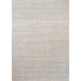 thumbnail image 1 of Ahgly Company Indoor Rectangle Mid-Century Modern Silver Pink Pink Area Rugs, 8' x 12', 1 of 1