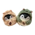 thumbnail image 6 of Japanese Cute Positive Energy Penguin and Hamster Plush Keychain - Adorable Backpack Pendant, 6 of 9
