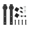 thumbnail image 2 of Sliding Barn Door Hardware Roller Set, I Shape Hanger Only Rollers Hardware, J-shaped Hangers Rollers 2pcs ,Easy to Install, 2 of 7