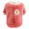thumbnail image 1 of TIELUTT Pet Dog Coats Round Neck Warm Winter Flowers Sweater Pet Clothes for Large Dogs Female Pet Clothes Hangers and Rack Pet Clothes Rack Pet Clothes for Medium Dogs Female Pet Clothes for Medium, 1 of 4
