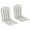 Light Grey, variant on Outsunny 2PCS Adirondack Chair Cushion, Patio Chair Cushions, Navy Blue