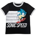 thumbnail image 4 of SEGA Sonic The Hedgehog Little Boys 3 Pack T-Shirts Little Kid to Big Kid, 4 of 5