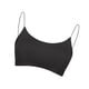thumbnail image 5 of Sujetador sin tirantes para mujer Qarigey bandeau con aros tirantes finos Top de tubo modal negro, 5 of 6