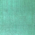 thumbnail image 1 of Ahgly Company Indoor Square Oriental Turquoise Blue Industrial Area Rugs, 4' Square, 1 of 4