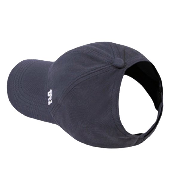 Women Hollow Solid Comfy Ponytail Sun Visor Baseball Caps