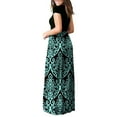 thumbnail image 2 of Dress for Womens Summer 4th of July Dresses Casual Vintage Print Maxi Dresses Plus Size Sun Dresses Wedding Guest Dresses with Pockets Shermie, 2 of 6