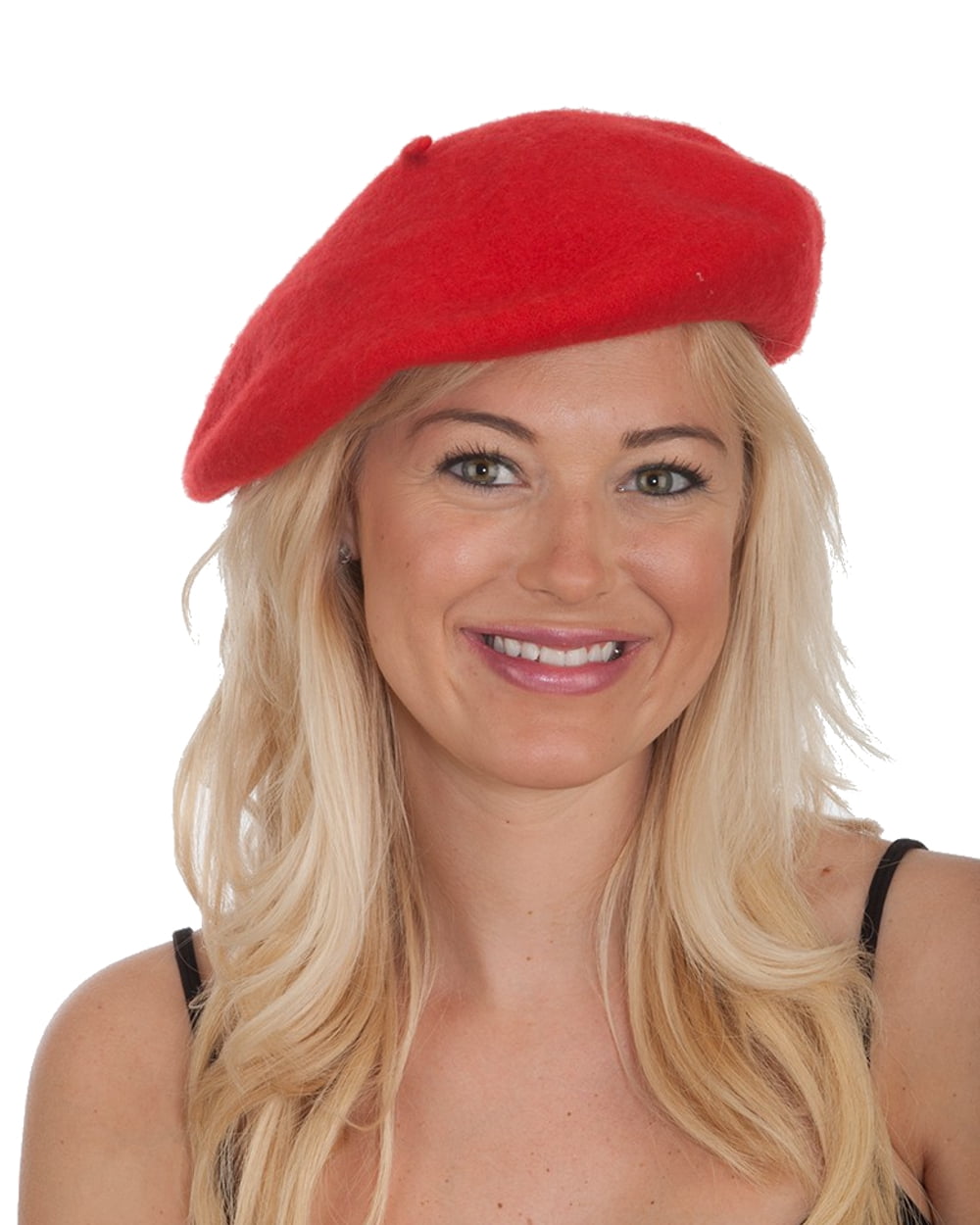 WOMEN FASHION Accessories Hat and cap Red NoName Red beret Red Single discount 73% 