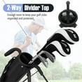 thumbnail image 5 of Segmart Golf Junior Golf Clubs Set, Kids Right-Hand Golf Club Sets for 9-12, Outdoor Complete Golf Club Sets with Stand & Bag, Grey, 5 of 8