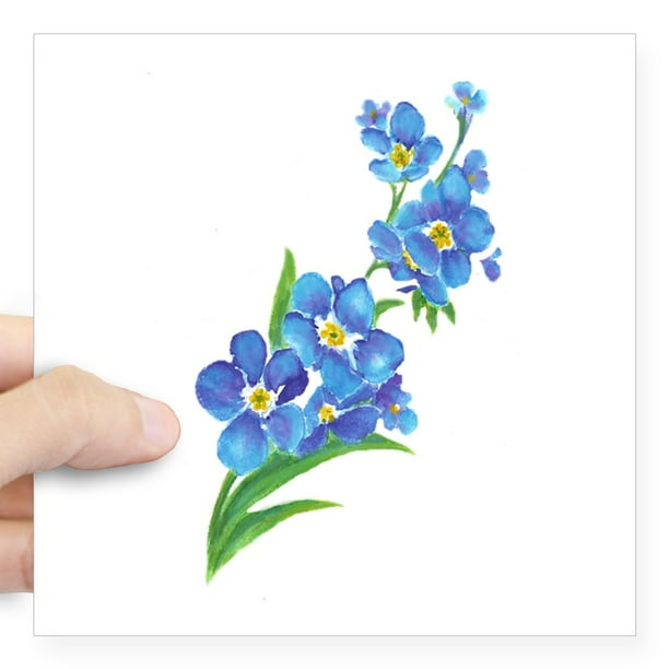 Forget Me Not Flower Painting