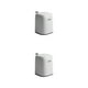 thumbnail image 2 of Bote de basura sellable Toystoory con mango de silicona 2Conjunto blanco, 2 of 6