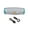 Aquamarine, variant on Portable Bluetooth Speaker with Rotating LED Light Pattern – Bluetooth, USB, Aux Cord & TF Card Connectivity – Outdoor Partying Music Companion
