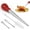 Red, variant on SUSWIM Turkey Baster with Silicone Suction Bulb, Stainless Steel Food Grade Turkey Baster for Cooking, Baking, Injecting Marinade ,Black