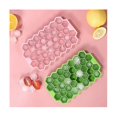 thumbnail image 2 of Bandejas de hielo de gel de silicona con tapa Foohvr verde, 2 of 5