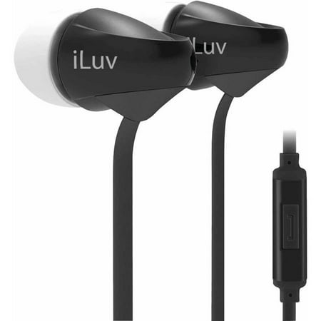 iLuv Peppermint Talk In-Ear Earbuds with Microphone