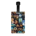thumbnail image 1 of Custom Minions Luggage Tag for Travel Suitcase Privacy Cover ID Label, 1 of 1