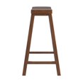 thumbnail image 5 of Weston Home Ashby 29 inch Wood Backless Bar Stools, Set of 2, Warm Cherry, 5 of 6