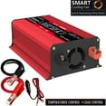 thumbnail image 3 of 4000W Peak Power Modified Sine Inverter Display 300W Rated Power Inverter DC to AC Converter High Frequency Car Power Inverter with 2 USB Port AC Socket, 3 of 7