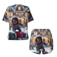 thumbnail image 5 of Lsque Chucky Women's Short-Sleeved Pajama Set - 2 Piece Soft and Lightweight Sleepwear Set-X-Large, 5 of 9