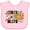 AD-Pink, variant on Inktastic Happy Cinco De Mayo-sombrero Boys or Girls Baby Bib