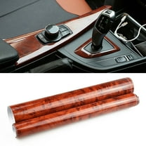 Waterproof Walnut Wood Grain Vinyl Wrap Car Stickers Roll-Film Decor 30*100cm