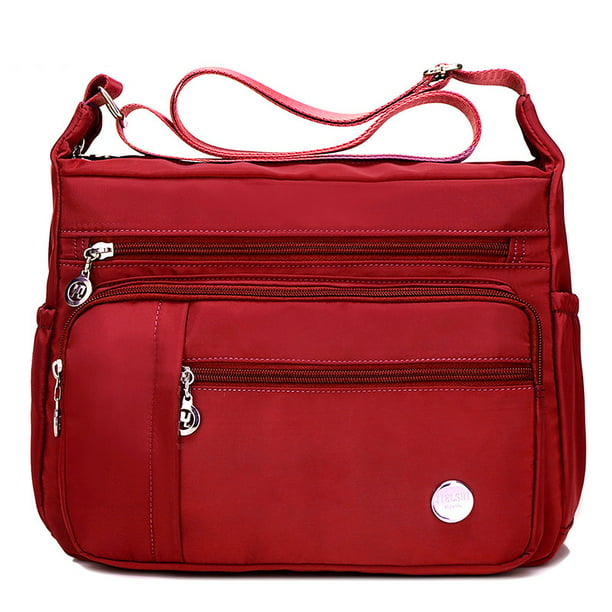 FORJOE Women Shoulder Handbag Roomy Multiple Pockets Bag Ladies ...