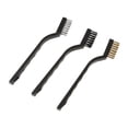thumbnail image 4 of 2x 3pcs Cepillos Cepillo de alambre Herramienta de limpieza fuerte de metal industrial Cola Cepillo de cerdas, 4 of 8