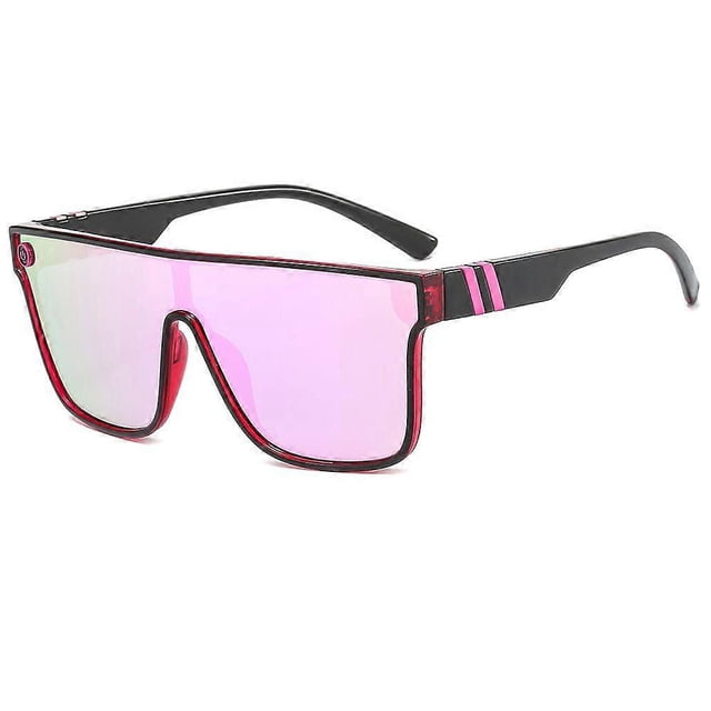 New one-piece color film sunglasses for men and women outdoor mountaineering leisure anti-ultraviolet sunglasses