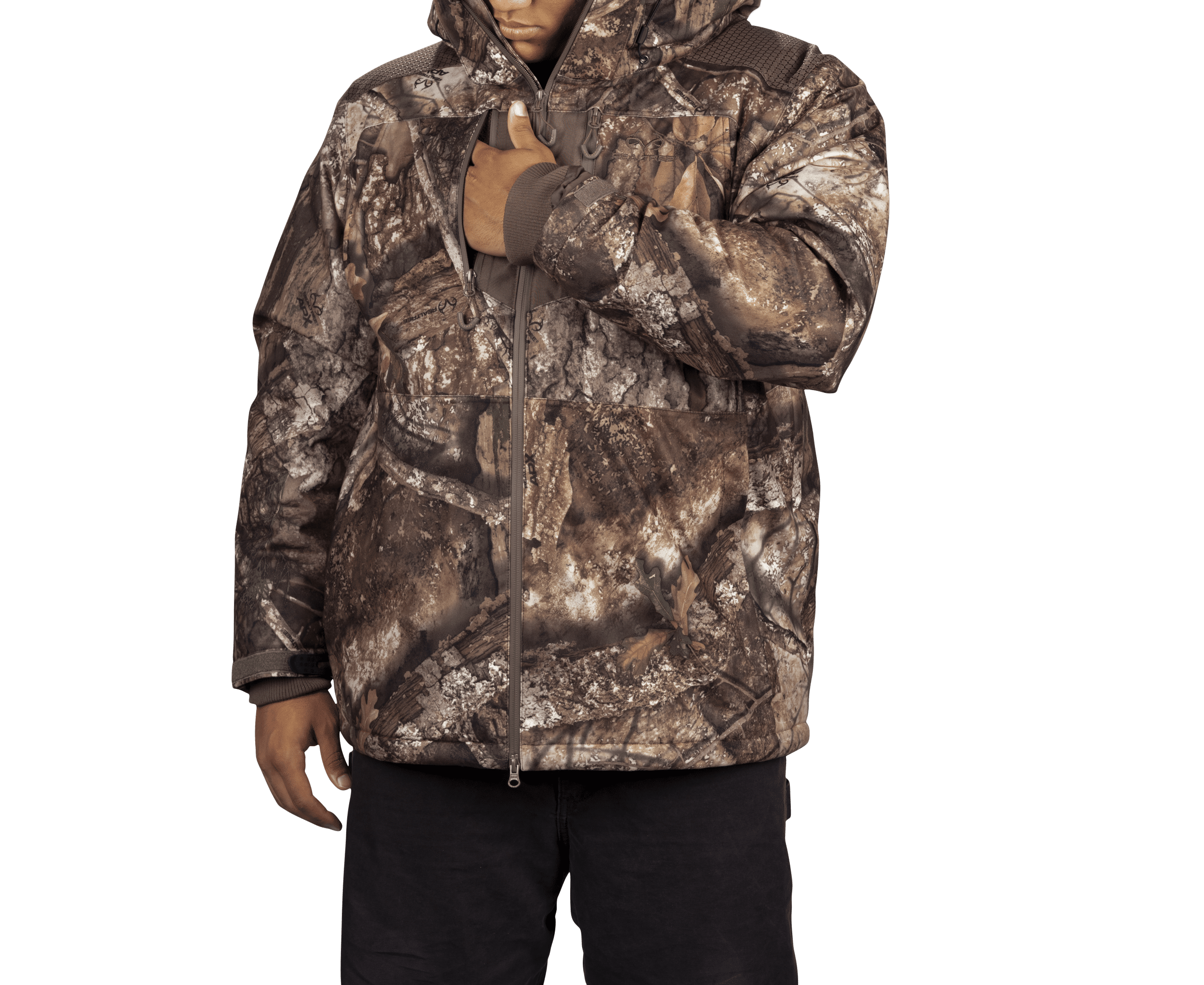 Realtree - Brandclub - Realtree Men's Sherpa Lined Jacket, Real