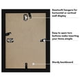 thumbnail image 4 of Americanflat 5x7 Shadow Box Frame with Shatter-Resistant Glass Silhouette Collection Small Display - Black, 4 of 8