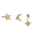thumbnail image 1 of Something Different Celestial Earring Set (Pack of 3), 1 of 3