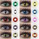 thumbnail image 3 of Belita Amy White Cat Eye Contact Lenses, Halloween Color, Cosmetics, Students, Anime, Cosplay, Annual Contact Lenses, 2 Pcs// kaili Sencillez, 3 of 4