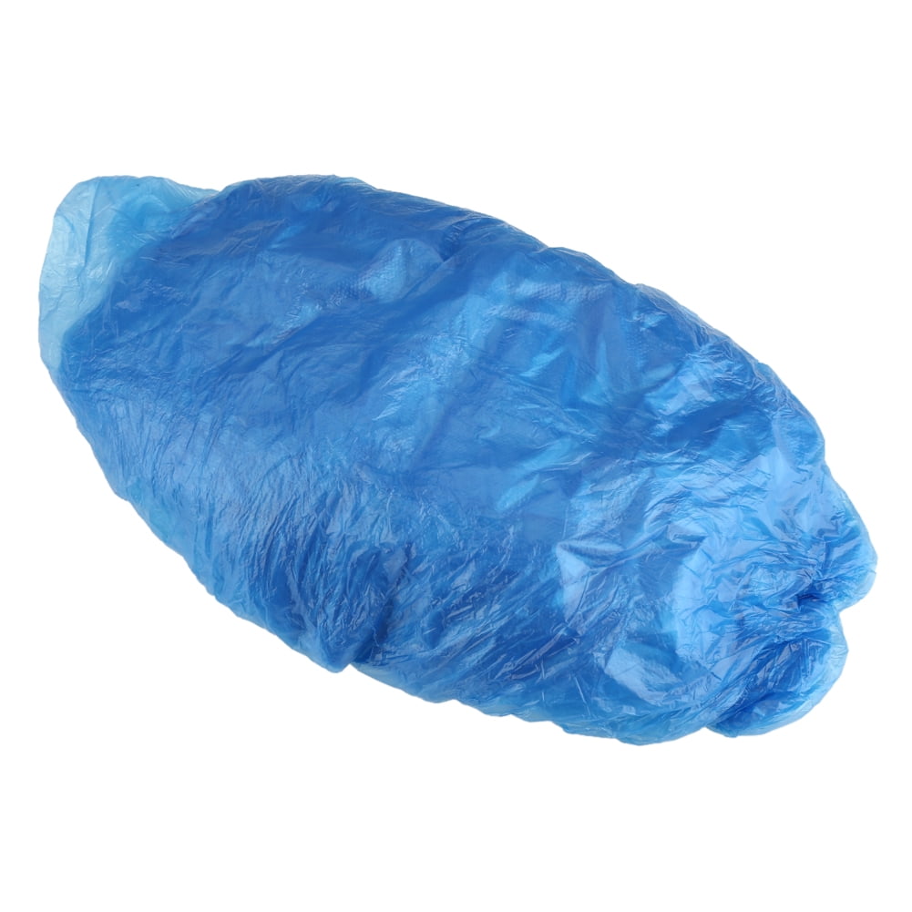 Amazon Blue Plastic Shoe Covers Shoe Cover,100Pcs Disposable Shoe