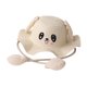 thumbnail image 5 of Gorros de sombrero de paja de , lindo sombrero de alero grande de algodón para regalo, disfraces, vacaciones Beige, 5 of 8
