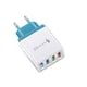 thumbnail image 1 of Cargador de teléfono con 4 puertos de carga rápida USB 3.0, enchufe de la UE oso de fresa  Electrónica, 1 of 2