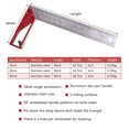 thumbnail image 4 of Stainless Steel Combination Square Ruler Multifunction Right Angle Ruler Scrib, 4 of 17