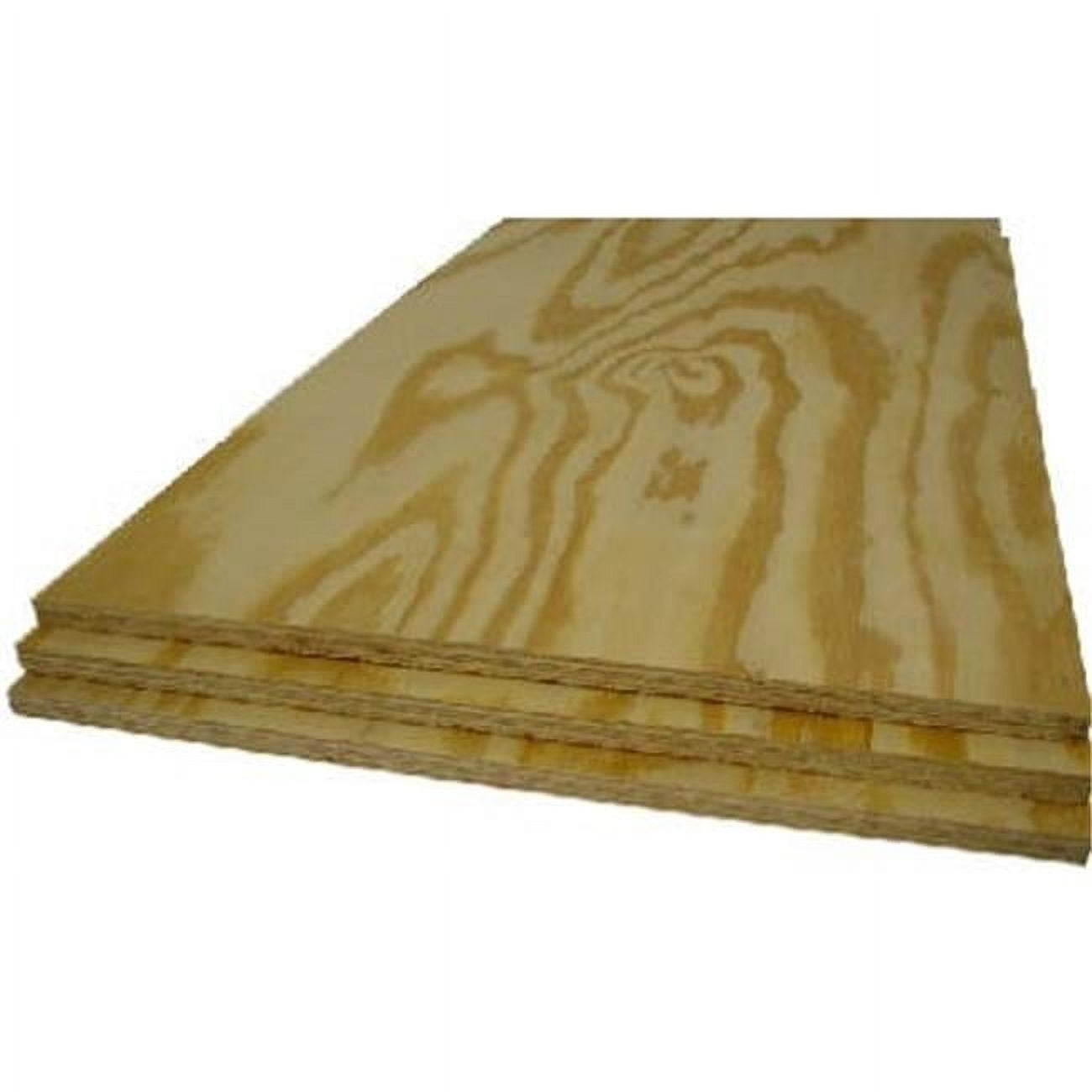 PY007-PY048C 0.38 in. 2 x 4 ft. Premium B-C Grade Plywood Panel