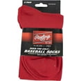 thumbnail image 2 of Rawlings Baseball Socks (2 Pair) Red Small, 2 of 5