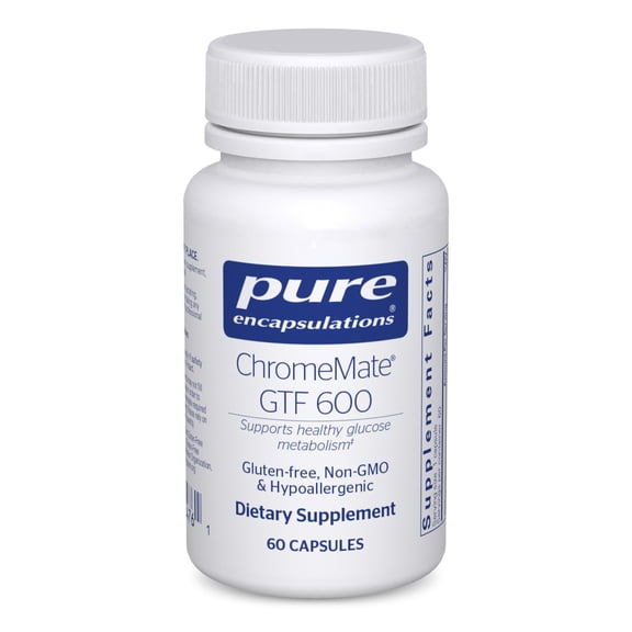Pure Encapsulations ChromeMate GTF 600 | Supplement for Metabolism and Lean Muscle* | 60 Capsules
