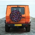thumbnail image 6 of Sikiie Halloween PVC Leather Spare Tire Wheel Cover Spare Tire Cover, for Car Truck SUV Camper Trailer Universal Fit(14-17in)-16 inch, 6 of 6