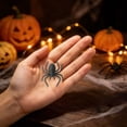 thumbnail image 4 of Clearance Under $1.19! 6 Pack Halloween Spider Props, 3 Styles Realistic Plastic Spiders, for Party Decor and Pranks, 4 of 6